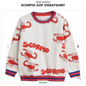 Mini Rodini Scorpio Sweater nwt